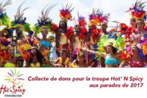Saint-Martin : Collecte de dons pour la troupe Hot’ N Spicy aux parades de 2017