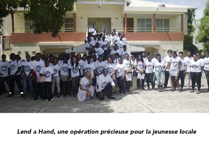 collectivité de Saint-Martin : Lend a Hand, une opération précieuse pour la jeunesse locale