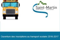 Ouverture des inscriptions au transport scolaire pour l’année scolaire 2016-2017