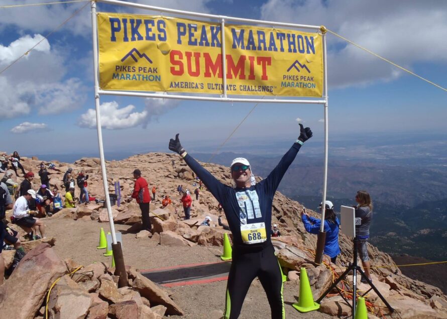 35th marathon for David Redor in Colorado. America’s ultimate challenge: Pikes Peak!