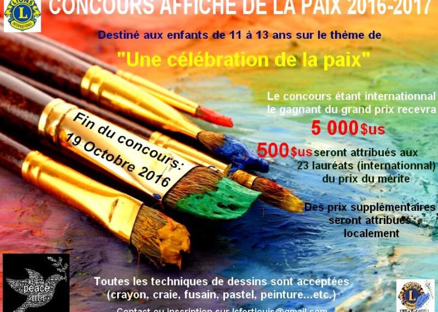 Saint-Martin : ” Une Célébration de la Paix ! ” Le concours artistique annuel destiné aux enfants de 11 à 13 ans