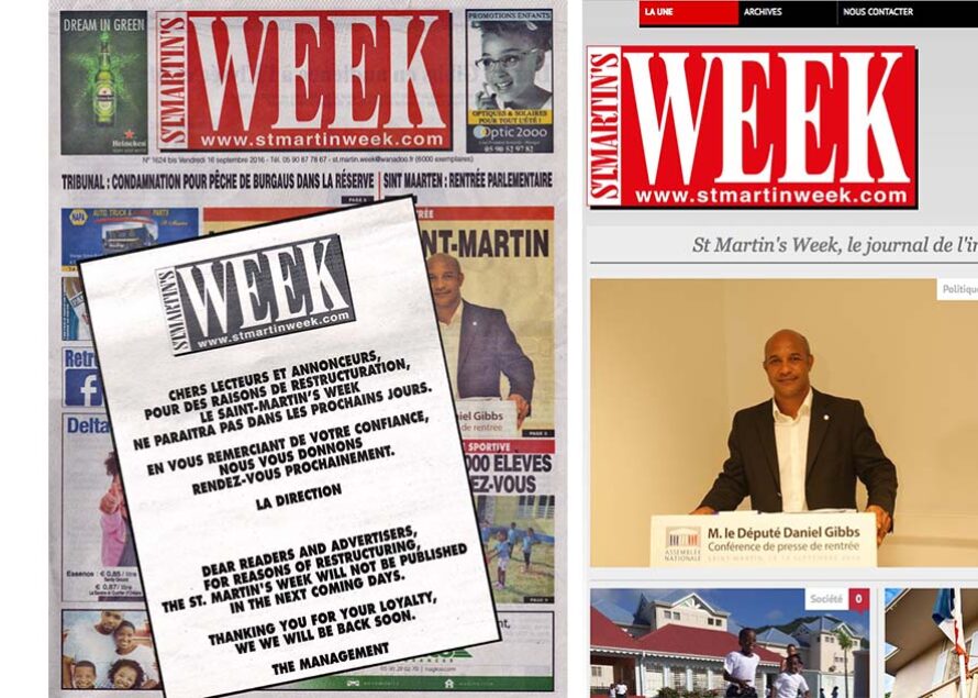 Presse : Clap de fin pour le Saint-Martin’s Week ?