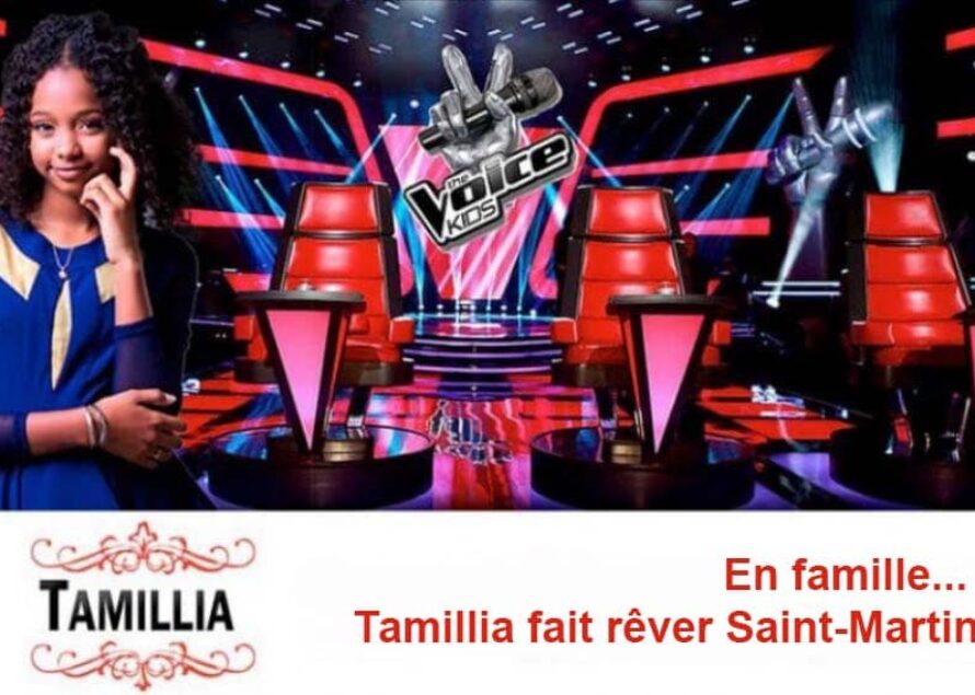 Voice Kids : Tamillia fait vibrer Saint-Martin… les téléspectateurs et la toile !