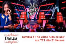 Tamillia à The Voice Kids ce soir sur TF1 dès 21 heures (Maj)