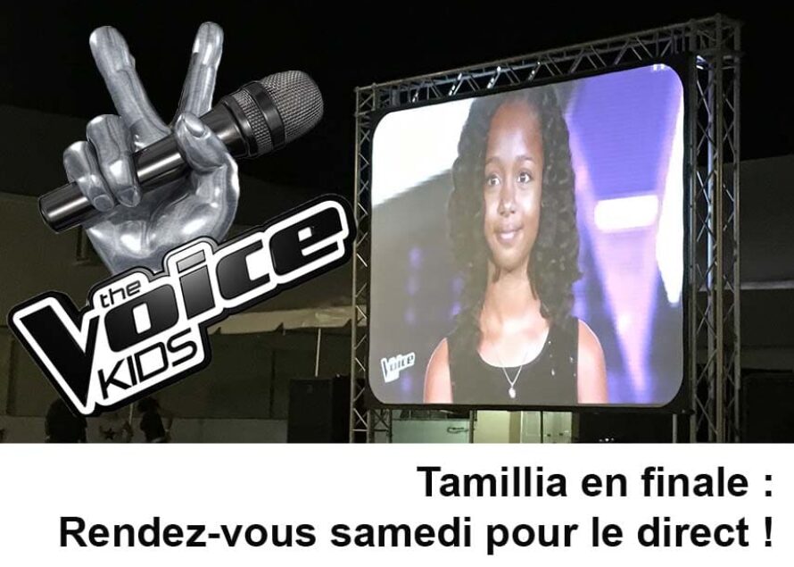 Tamillia en Finale : Rendez-vous samedi pour le direct de The Voice Kids