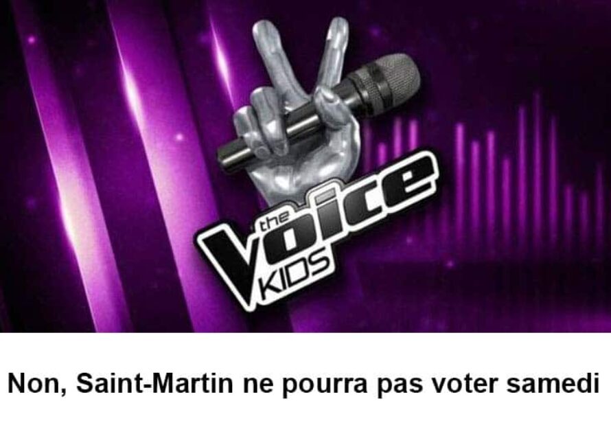 Tamillia The Voice-Kids : Non, Saint-Martin ne pourra pas voter samedi