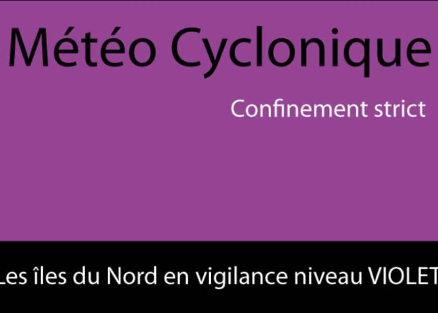St-Barthélemy & St-Martin en niveau de vigilance violet à compter de 22h ce mardi 5 septembre 2017