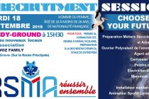 Dans le cadre du recrutement du RSMA à Saint-Martin, deux sessions de recrutement auront lieu respectivement mardi 18 et mercredi 19 à Sandy-Ground et Quartier d’Orléans