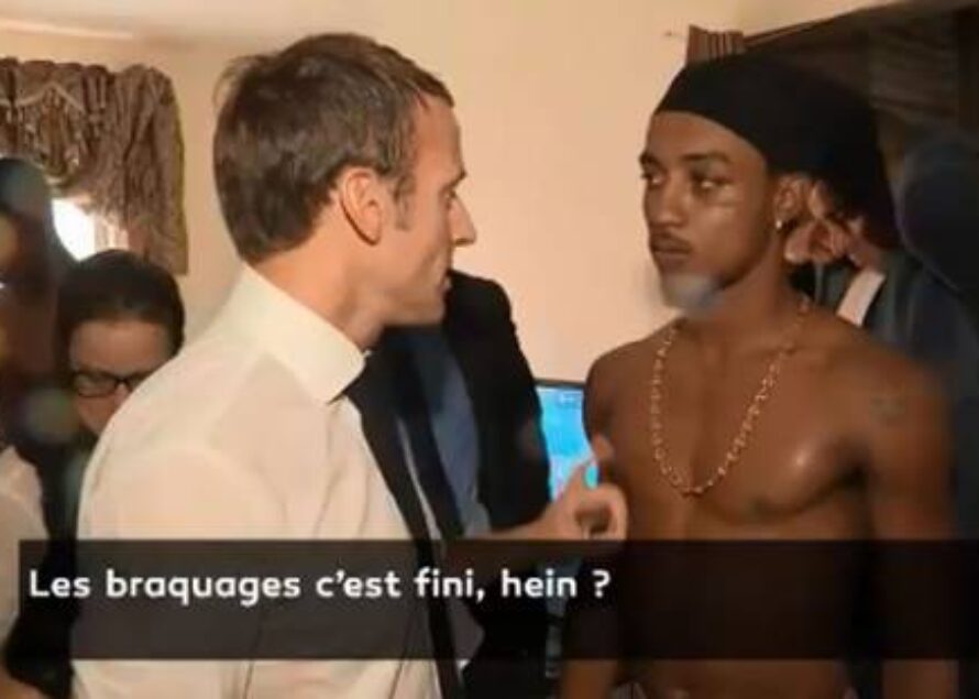 Photo polémique avec Macron : Son cousin, Réaulf Fleming l’assure, ” Ce geste n’était pas contre le président “