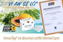 Immun’Âge® est désormais certifié Informed Sport : Une certification ANTI-DOPAGE qui a du poids
