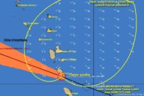SXMCYCLONE : Le cyclone tropical potentiel n° 9 est situé à 90 Km à l’ouest/sud ouest de la Dominique (MAJ)