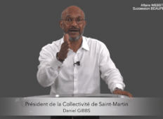 Le président Daniel Gibbs s’exprime sur le sujet de la succession Beauperthuy (Video)