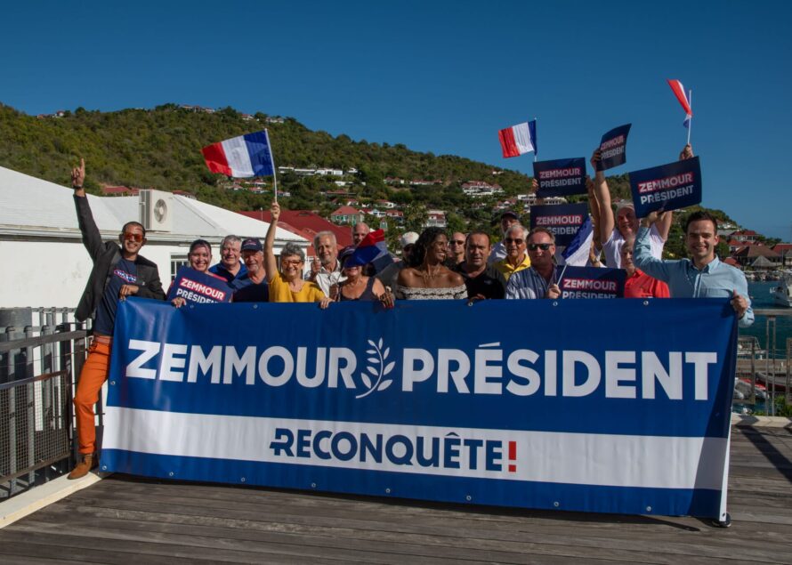 Une réunion publique à Saint-Barthélemy de Maxette Pirbakas porte-parole Outre-Mer de la campagne d’Eric Zemmour